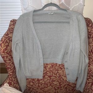 American Eagle crop sweater